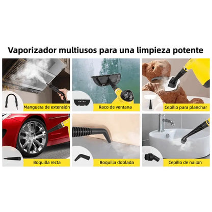 MULTIUSOS A VAPOR PRO MAX  con accesorios incluidos
