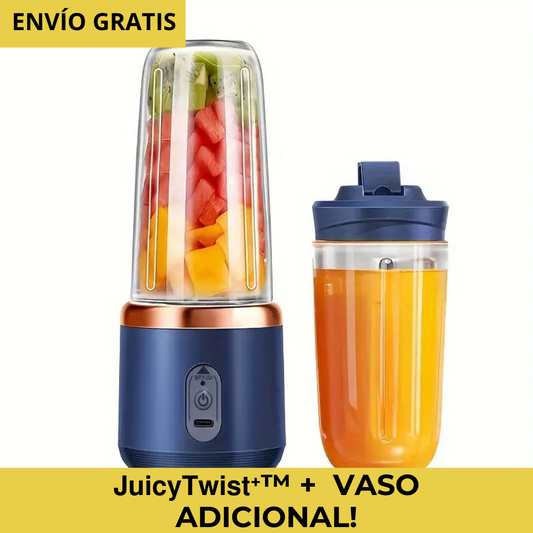 🍓✨ 𝗝𝘂𝗶𝗰𝘆𝗧𝘄𝗶𝘀𝘁⁺™ – Portátil, potente + vaso adicional incluido.
