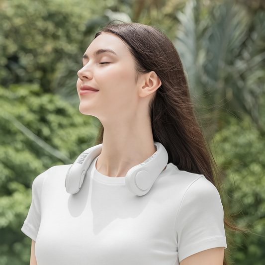 Ventilador de cuello portátil sin aspas