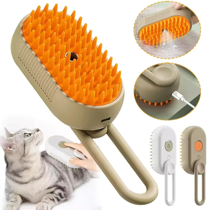 PACK - 2 Cepillos a vapor para mascotas