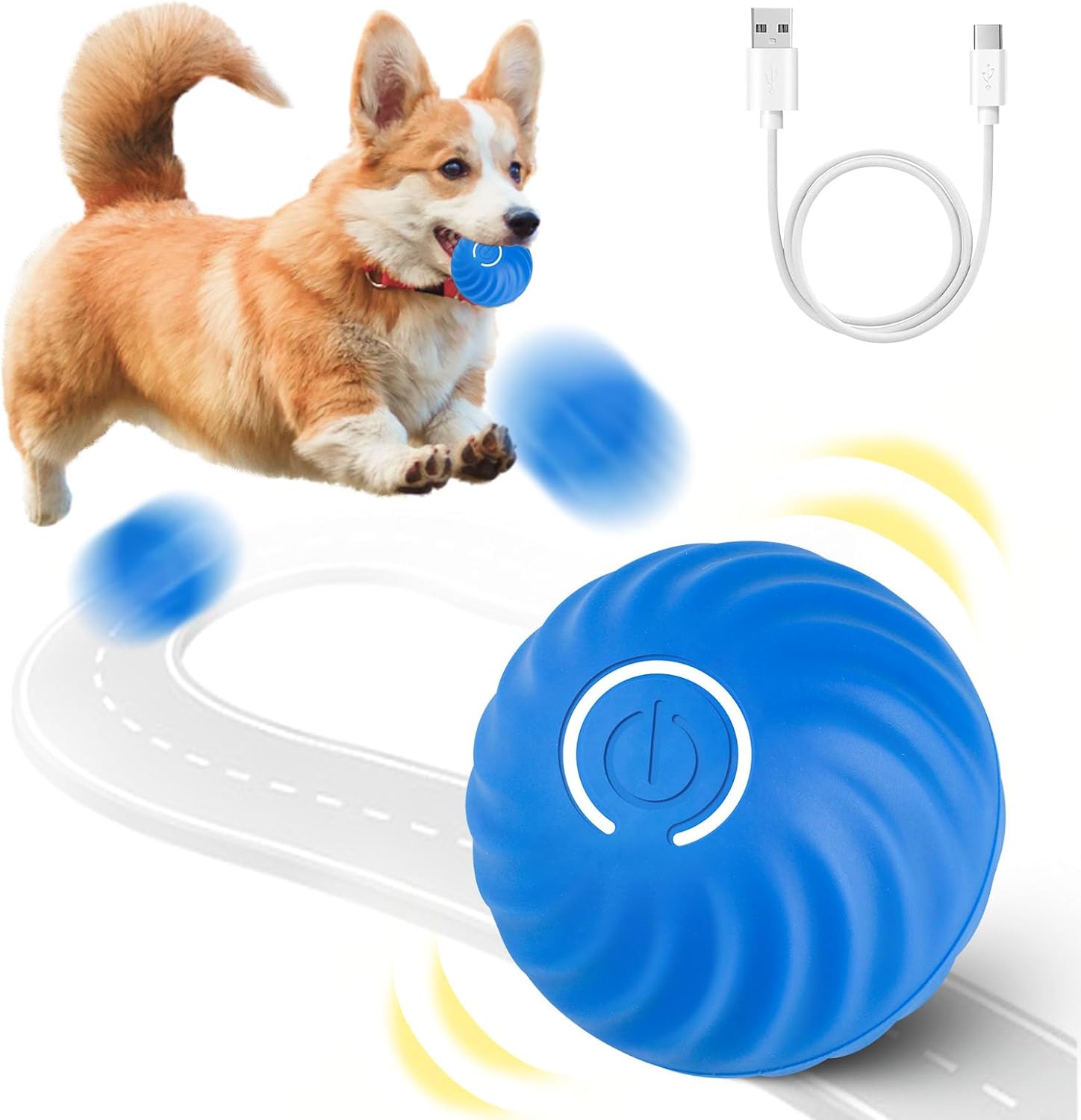 🐶PELOTA INTERACTIVA PARA MASCOTAS 🐱🥎