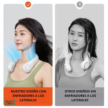 Ventilador de cuello portátil sin aspas